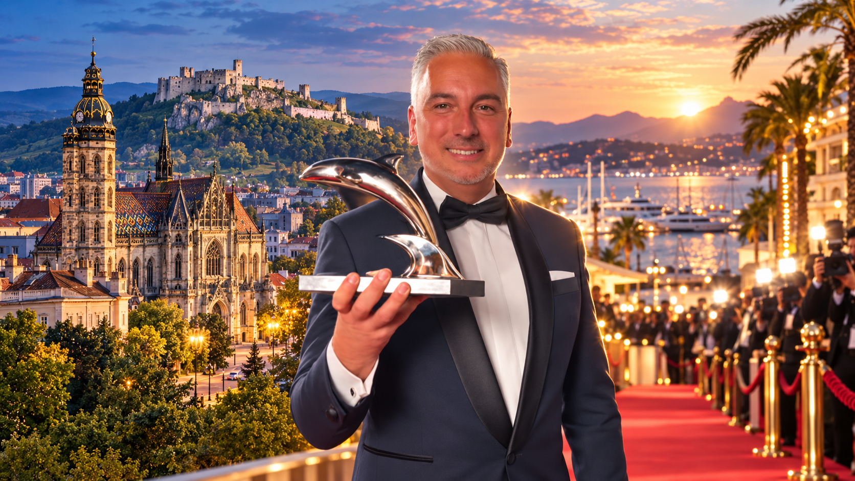 Trnka zažiaril v Cannes: Košický kraj získal cenu.